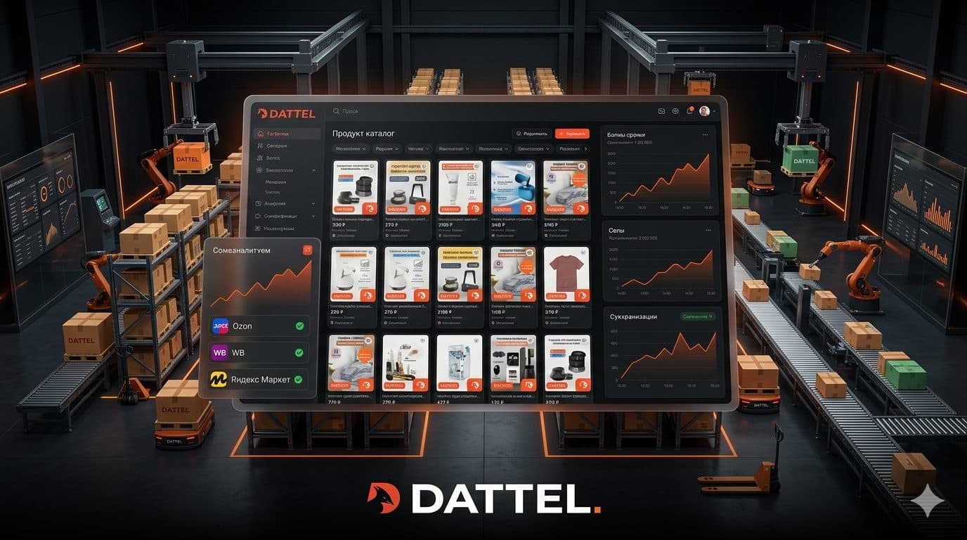 Платформа Dattel — автоматизация продаж на маркетплейсах