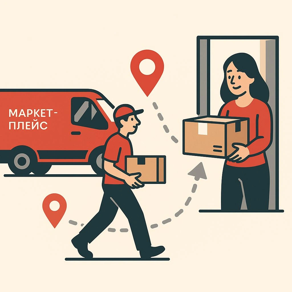 Схема доставки маркетплейсом