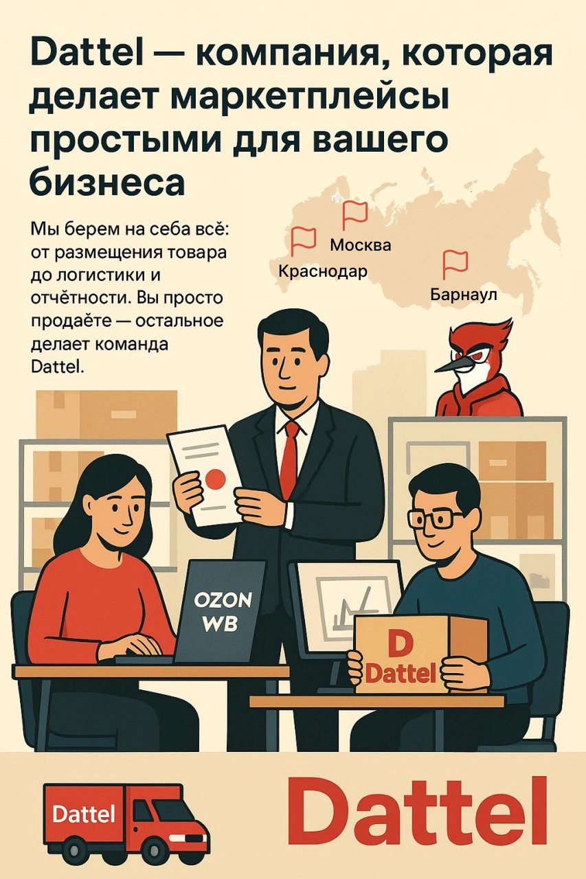 Команда Dattel за работой